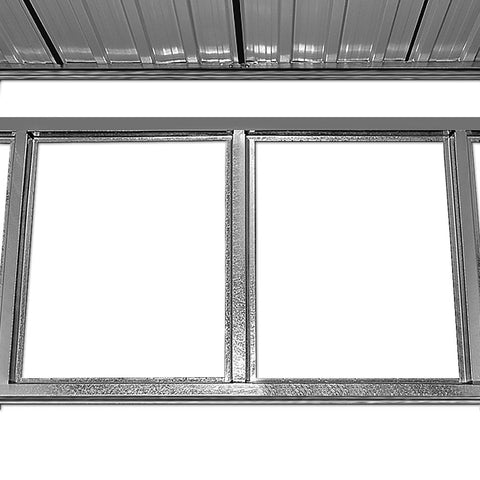 Rootz Tool Shed - Garden House - Metal - 257 x 205 x 178 cm