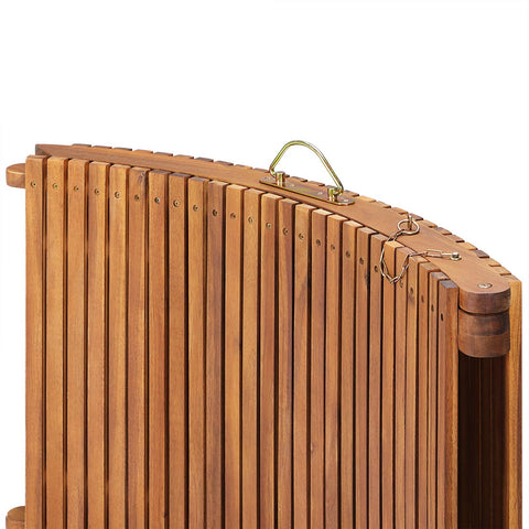 Rootz Klappliege – Schaukelsitz – Gartenmöbel – Akazien-Hartholz – 190 x 60 x 51 cm