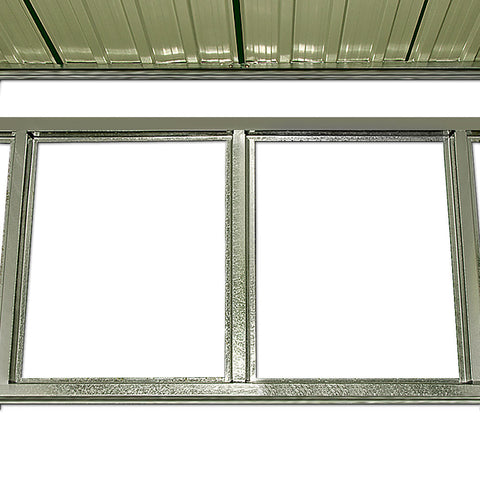 Rootz Tool Shed - Garden House - Metal - 257 x 205 x 178 cm