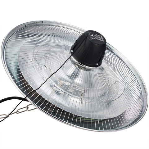 Rootz Infrarood Plafondkachel - Stralingskachel - Plafondkachel - Kachel - Ø: 43 cm