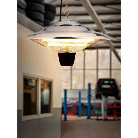 Rootz Infrarood Plafondkachel - Stralingskachel - Plafondkachel - Kachel - Ø: 43 cm