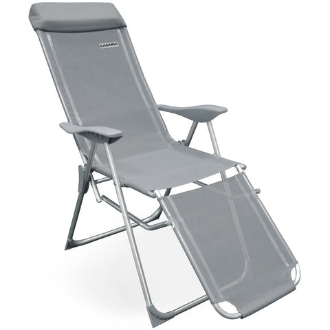 Rootz Garden Chair - High Backrest - Adjustable - Foldable - Aluminium