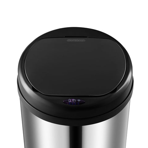 Rootz Sensor Mülleimer – Abfallbehälter – Mülleimer – Müllentsorgung – Edelstahl – 30 Liter