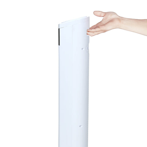 Rootz Tower Fan - Ventilator - inkl. Fernbedienung – Weißes Display und Turbo-Funktion – Ventilatoren – 32 x 96 x 32 cm