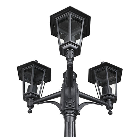Rootz Outdoor Lamp - External Lanterns - Weatherproof - Cast Aluminum - Anthracite - 1760 x 530 mm