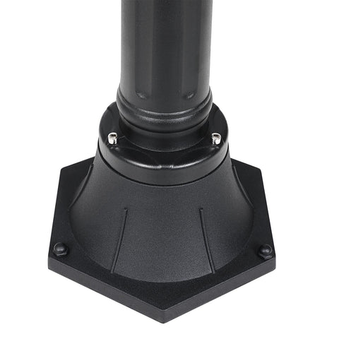 Rootz Outdoor Lamp - External Lanterns - Weatherproof - Cast Aluminum - Anthracite - 1760 x 530 mm