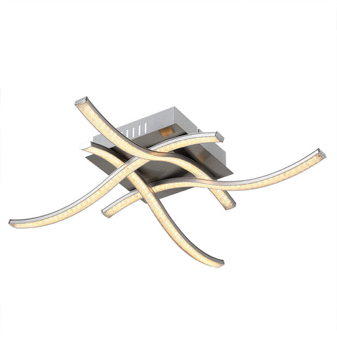 Rootz Ceiling lamp - Ceiling lighting - Hanging lamp - Lamps - Design - 4-flame - 46 x 46 x 10 cm