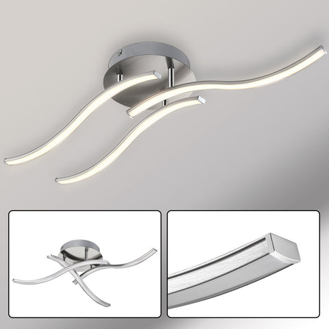 Rootz Ceiling lamp - Hanging lamp - Ceiling lighting - Lamps - Design - 3-flame - 66 x 38 x 17 cm