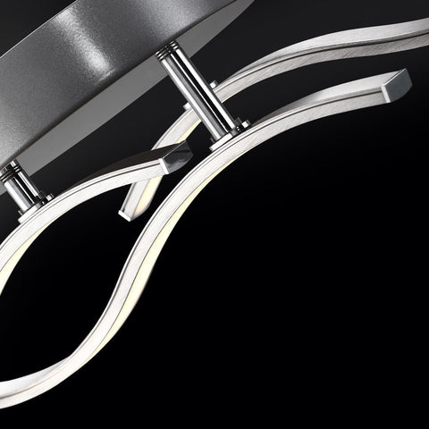 Rootz Ceiling lamp - Hanging lamp - Ceiling lighting - Lamps - Design - 3-flame - 66 x 38 x 17 cm