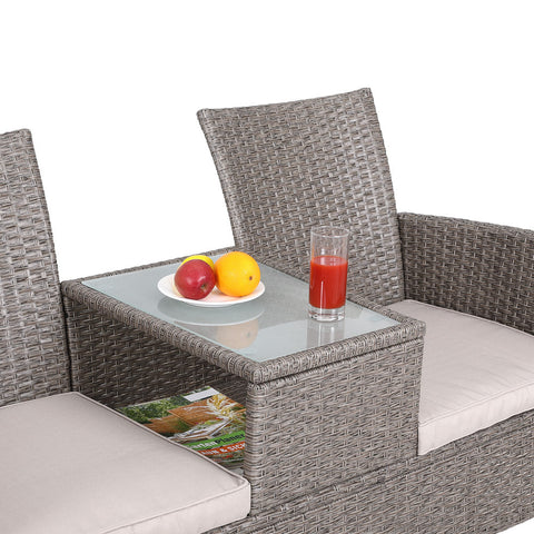 Rootz Tuinbank - Tuin - Terras - Modern - Poly rotan
