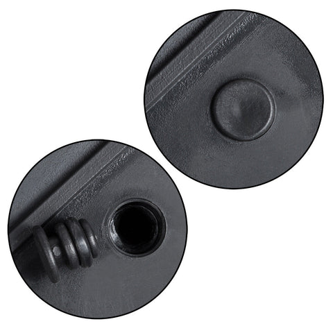 Rootz Flower Box - Bloempotten - Binnenpotten - 4 Potten - Stijlvol Design - Polyrattan