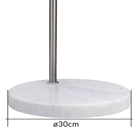 Rootz Arc Lamp - Floor Lamp - Standing Lamp - Marble Base - Design