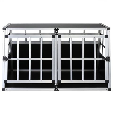 Rootz Hondentransportbox - Waterbestendig - Weerbestendig - Aluminium - 89 x 70 x 51 cm