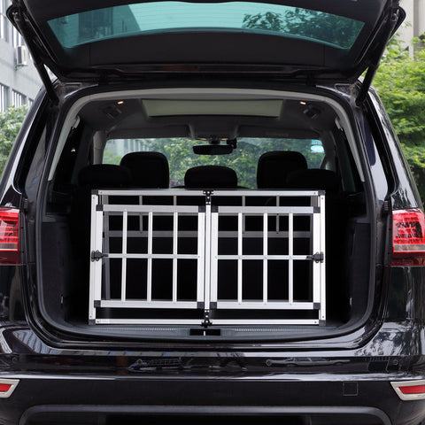 Rootz Hondentransportbox - Waterbestendig - Weerbestendig - Aluminium - 89 x 70 x 51 cm