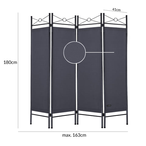 Rootz Raumteiler – Raumteiler – Privatbildschirm – Trennwand – Polyester