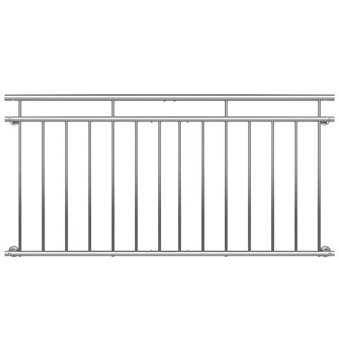 Rootz Balcony railing - Window balustrade - Railing - Railing - 90 x 184 cm