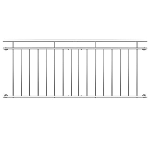 Rootz Reling - Raambalustrade - RVS - 90 x 225 cm