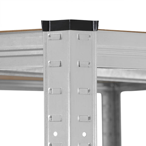 Rootz Eckregal – Regaleinheit – verzinkter Stahl – MDF – 180 x 70 x 40 cm