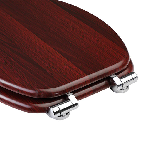 Rootz Toilet Seat - Soft Close - Toilet Seat - Toilet Seat - Wood
