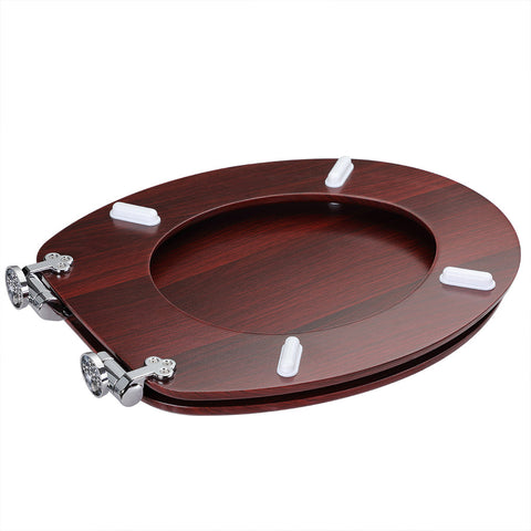 Rootz Toilet Seat - Soft Close - Toilet Seat - Toilet Seat - Wood