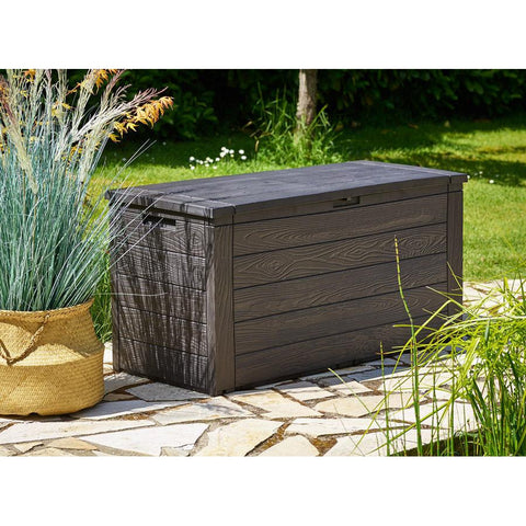 Rootz Gartenmöbel – Aufbewahrungsbox – Stützbox – 300 l – 120 x 46 x 57 cm