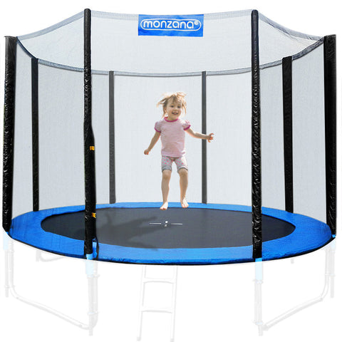 Rootz Safety Net - Trampoline - Tear Resistant - Zipper - Safe - Ø 305 cm
