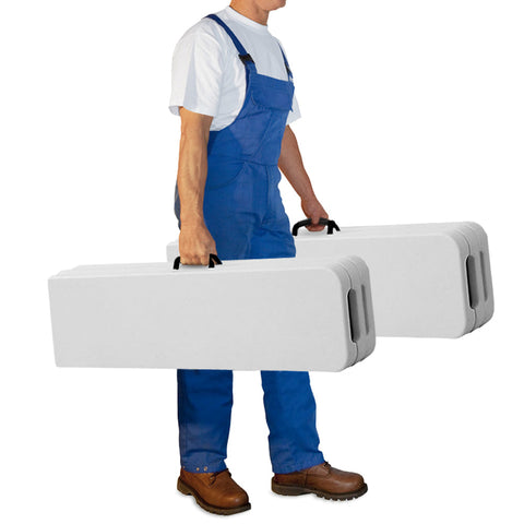 Rootz Garden Bench - Set of 2 - Benches - Plastic - 180 cm