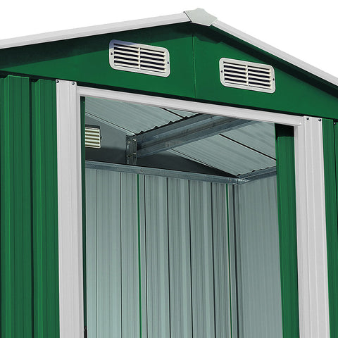 Rootz Tool Shed - Garden House - Metal - 257 x 205 x 178 cm