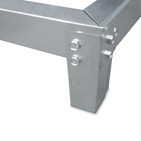 Rootz Tuinkas - Tuin - Kas - Staal - 250 x 190 x 10,5 x 3 cm