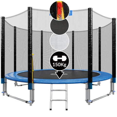 Rootz Trampoline - Whiteh Safety Net - Outdoor - Outdoor Toys - Ø 305 cm
