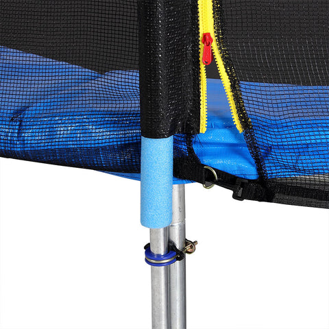 Rootz Trampoline - Whiteh Safety Net - Outdoor - Outdoor Toys - Ø 244cm