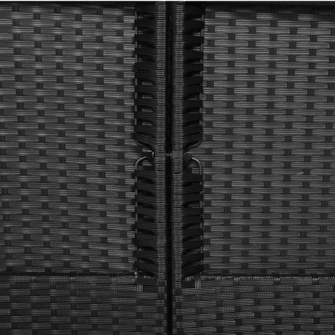 Rootz Loungeset - Wit WPC tafelblad - Tuin - Terras - Hoeklounge - Tuinmeubelen - Poly rotan