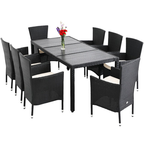 Rootz Seating Set - Garden - Terrace - Seating Group - Polyrattan - 17-piece - Garden furniture set