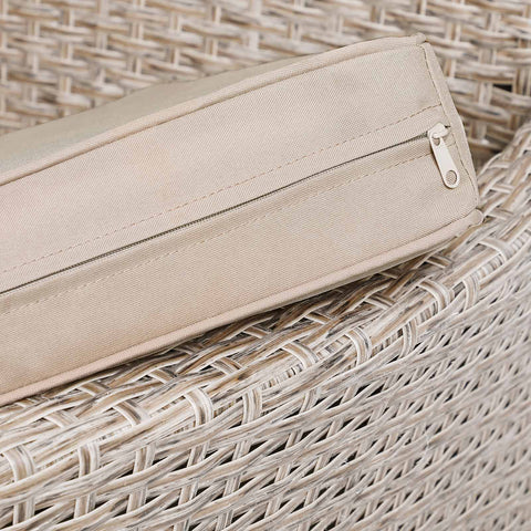 Rootz Sitzgruppe - Garten - Terrasse - Sitzgruppe - Polyrattan - 9-tlg