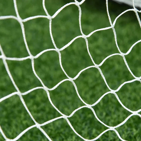 Rootz Fußballtornetz – Fußballtore – Fußballnetz – Minitore – Schwarz – 186 x 90 x 89 cm