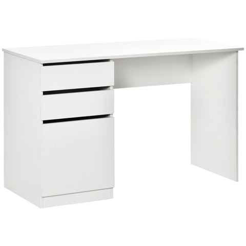 Rootz Desk - Computer Desk - Printer Table - Spaanplaat - MDF - Home - Office - Wit - 120cm x 50cm x 75cm