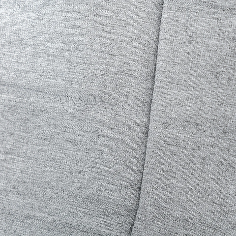 Rootz Vloerstoel - Vloerkussen - Luie Stoel - Draaibare Ligstoel - Slaapbed - 360° Vloerkussen - Opvouwbaar - Gewatteerde Rugleuning - Lichtgrijs - 64 x 100 x 76 cm