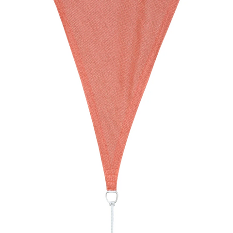 Rootz Awning - Sun Protection - Sun Canopy - Heavy HDPE - Balcony - Red - 4x4x4m