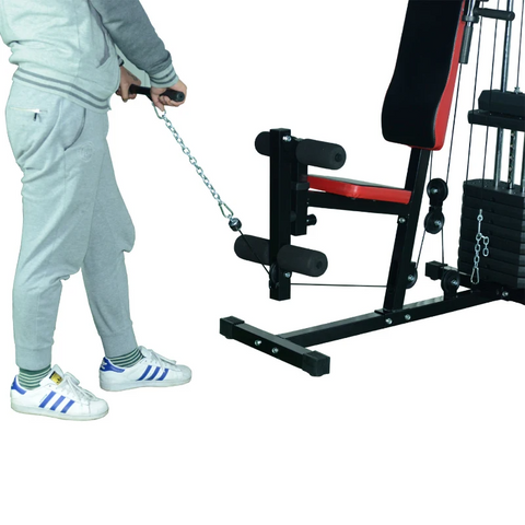 Rootz Fitness Station - Fitness Center - Fitness Machine - Multi-gym - Lat Pulldown - Leg Curl