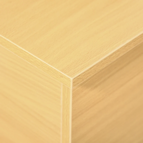 Rootz Opbergbox - Chest Trunk - Houten Box - Spaanplaat-Burlywood - 100Lx40Bx40H cm