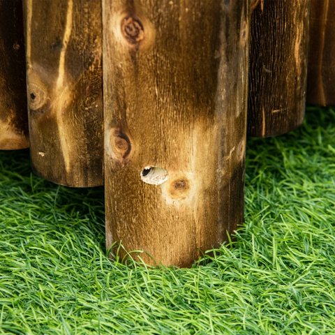 Rootz Raised Bed - Raised Flower Bed - Plant Bed - Flower Bed - Flower Box -  Fir Wood - 100x40x40 cm