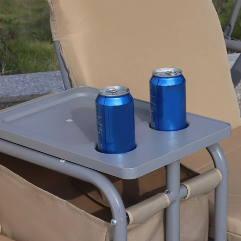 Rootz Hollywood Swing - Garden Swing - Swing Chair - 2-seater - Sun Canopy - Beige - 175 x 112 x 165 cm