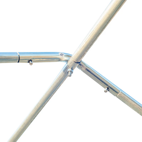 Rootz Arched Roof - Foil Greenhouse - Tomato Greenhouse - Cold Frame Plant House - Gable Roof- 350 × 300w × 200h Cm