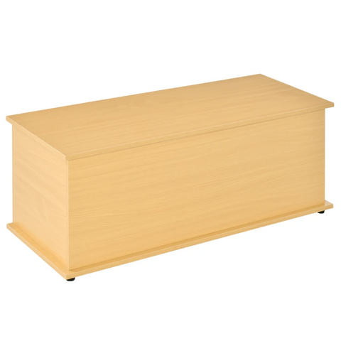 Rootz Opbergbox - Chest Trunk - Houten Box - Spaanplaat-Burlywood - 100Lx40Bx40H cm