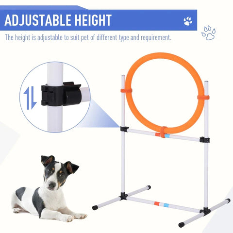 Rootz Dog Agility Set - Pets Training Set - Dog Training Set -  Dog Tunnel