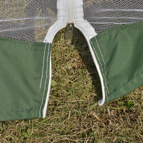 Rootz Garden Pavilion - Party Tent - With Mosquito Net - Polyester - Green - 300 x 300 x 245 cm