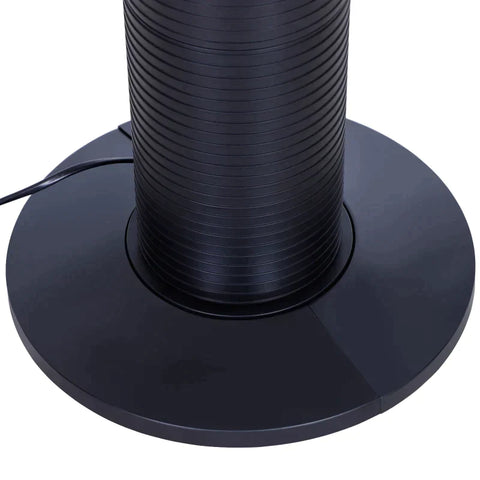 Rootz Torenventilator - Kolomventilator - Afstandsbediening - Timerfunctie - Vier Standen - ABS - Zwart