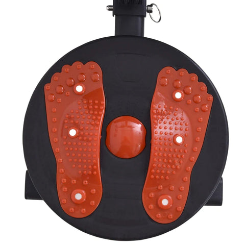 Rootz Sit Up Bench - Sit-up & Dumbbell Bench - Training Bench - Red/Black - 166 x 53 x 52-60 cm