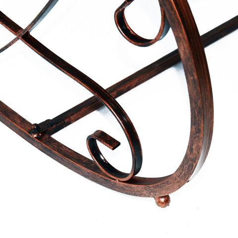 Rootz Swing - Gartenschaukel - Gartenbank - Metall - 1-Sitzer - Bronze - 61 x 79 x 90 cm