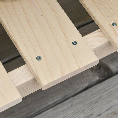 Rootz Planting Table - Garden Potting Bench - Planting Table - Gardening Table - Flower Table - Natural - 100 x 40 x 140 cm